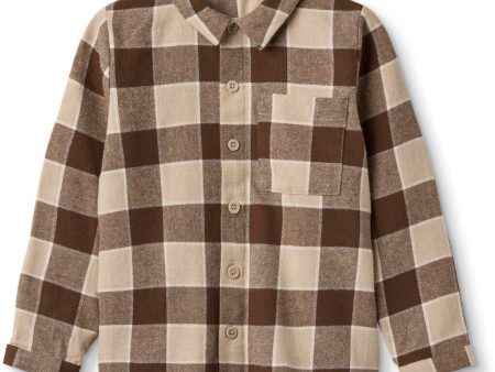 Fliink Humus Check Cody Shirt For Cheap