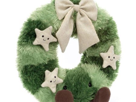 Jellycat Amuseables Nordic Spruce Wreath For Discount