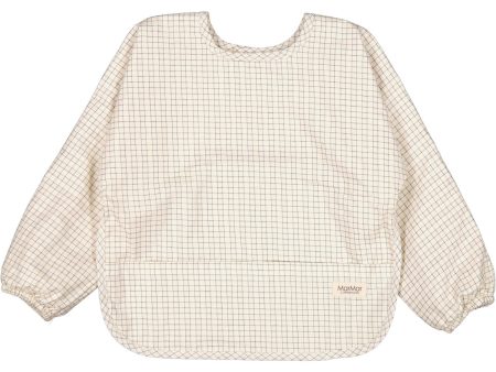 MarMar Seersucker Home Deep Lake Check Apron LS Supply