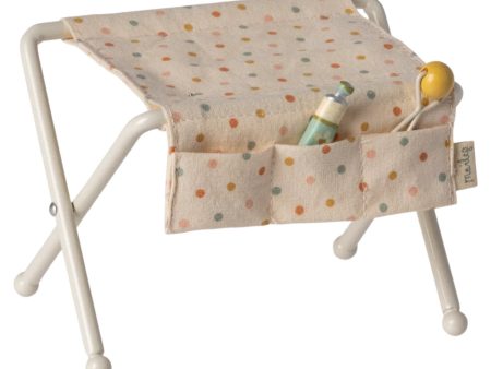 Maileg Nursery table, Baby mouse - Off white Online