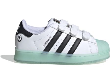 adidas Originals Cloud White Seflaq Core Black Superstar Led Lights Cf C Sneakers Online