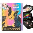 TOPModel Magic Scratch Book Fashion