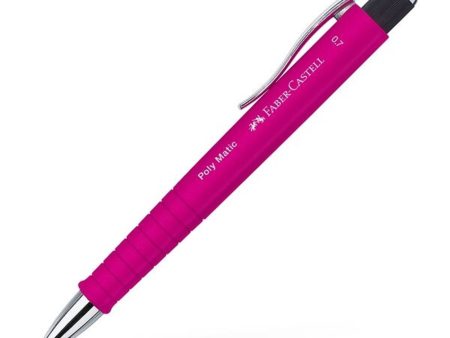 Faber Castell Poly Matic Mechanical Pencil 0,7 mm Pink Online Hot Sale