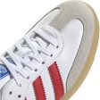 adidas Originals Cloud White Collegiate Red Gum Samba Og J Sneakers Cheap