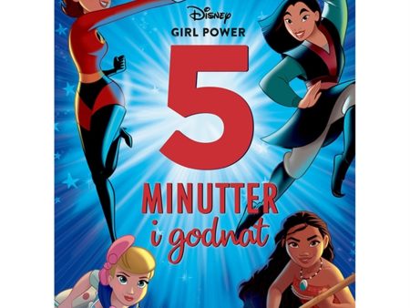 Forlaget Carlsen 5 Minutter I Godnat - Disney Girlpower Online now