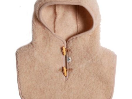 Alwero Cream Balaclava Button Hoodie on Sale