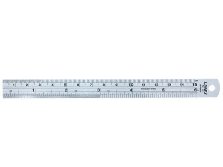 Linex Sl 15 Steel Ruler Grey Hot on Sale