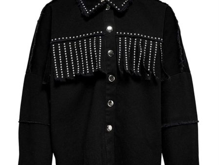 Kids ONLY Black Frill Shirt Woxer Fashion