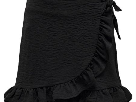 Kids ONLY Black Mette Wrap Skort Noos Online now