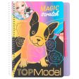 TOPModel Magic Scratch Book Fashion