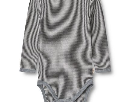 Wheat Navy Stripe Wool Body Lucca Online