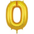 My Little Day Ballon Numbers Gold Sale