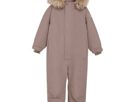 En Fant Pine Bark Snowsuit m. Fake fur on Sale