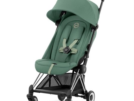 Cybex Coya Stroller Chrome Dark Brown Leaf Dark Green Online