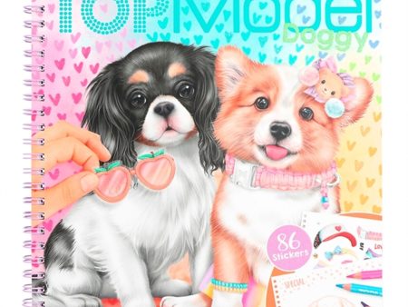 TOPModel Doggy Colouring Book Discount