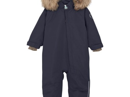 En Fant Parisian Night Baby Snowsuit m. Fake Fur For Discount