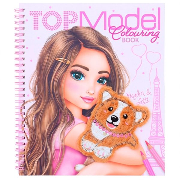 TOPModel Colouring Book Corgi Sale