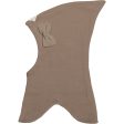 Racing Kids Brown Birch Bark Nisse Balaclava Med Bow Hot on Sale