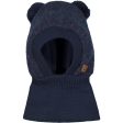 Mikk-Line Blue Nights Airwool Balaclava w Knit Sale