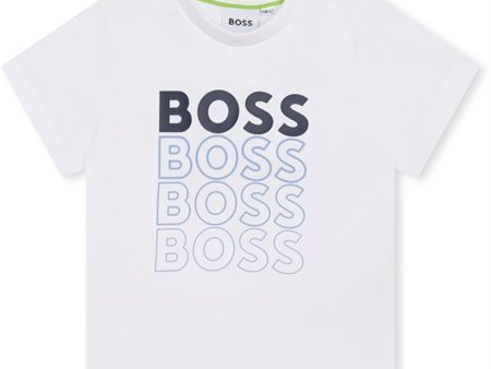 Hugo Boss Baby T-shirt White Cheap