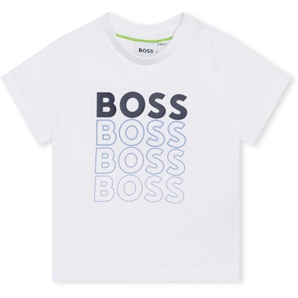 Hugo Boss Baby T-shirt White Cheap