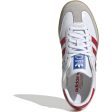 adidas Originals Cloud White Collegiate Red Gum Samba Og J Sneakers Cheap