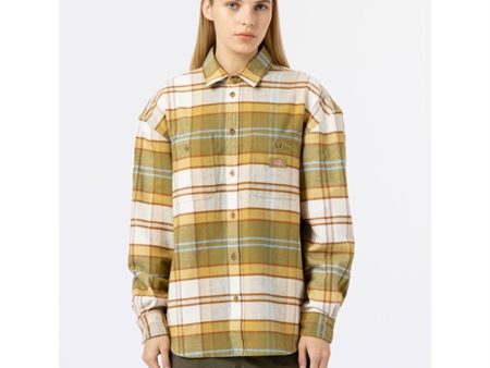 Dickies Orting Shirt Green Moss Sale